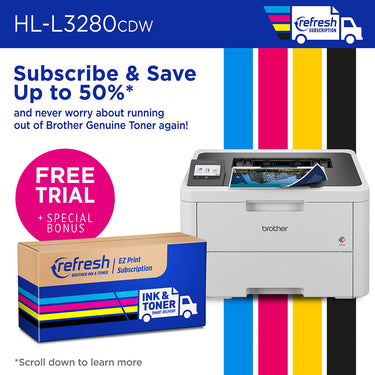 Brother HLL3280CDW Laser Printer + 26 Months Protection Bundle