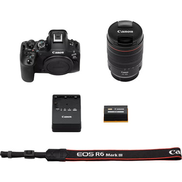 Canon EOS R6 Mark III Mirrorless Camera with RF24-105mm F4 L IS USM Lens
