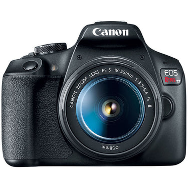 Canon EOS Rebel T7 DSLR Camera + 18-55mm f/3.5-5.6 IS II Kit + Accessories Bundle