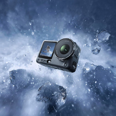 DJI Osmo Action 6 Standard Combo, 4K120fps, 1/1.1" Sensor, f/2-f/4, 4h Battery
