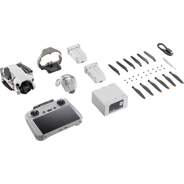DJI Mini 4 Pro Drone Fly More with RC 2 Controller 3 Baterie& Charging Hub Open Box