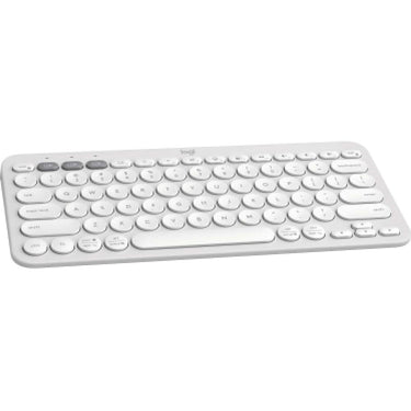 Logitech Core Pebble Keys 2 K380S Wireless Keyboard in Tonal White - 920-011776