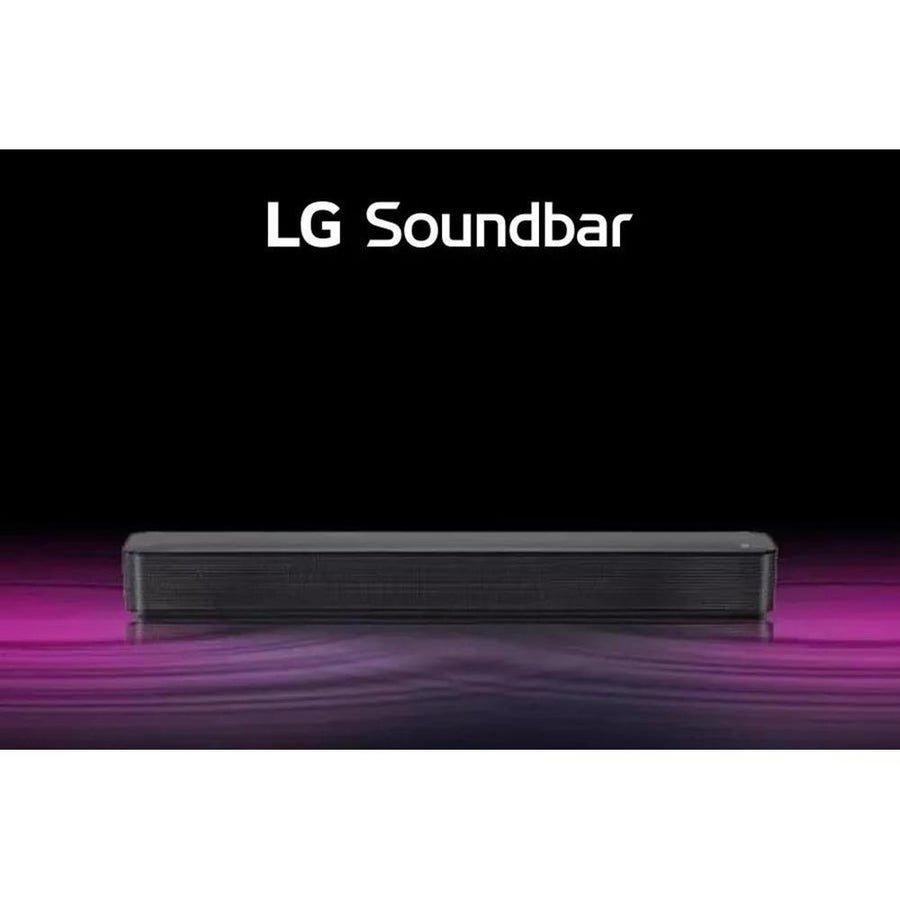 LG SKM1 2.0 Channel Compact Bluetooth Soundbar Wireless TV Speaker with Remote