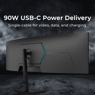 Deco Gear 49 QD-OLED 240Hz Curved Ultrawide Gaming Monitor 5120x1440 32:9 | Open Box