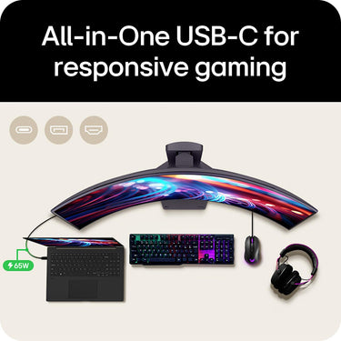 LG 39 Inch UltraGear OLED WQHD 240Hz 0.03ms 800R Curved Gaming Monitor - Open Box