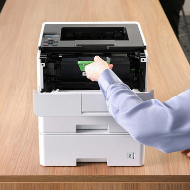 Brother HL-L6210DWT Business Monochrome Laser Printer, White