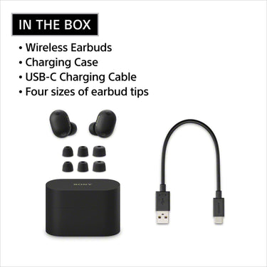 Sony WF-1000XM6 The Best Truly Wireless Noise Cancelling Earbuds - Black