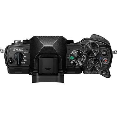OM SYSTEM Olympus OM-D E-M10 Mark IV 20MP Digital Camera Body, Black (V207130BU000)