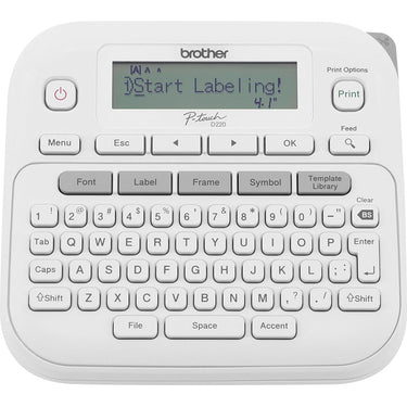 Brother Home/Office Everyday Label Maker with Carrying Storage Case