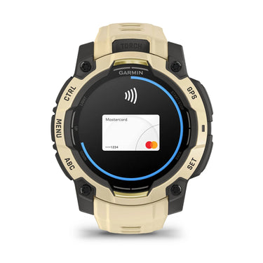 Garmin Instinct 3 - 45 mm Outdoor GPS Smartwatch, AMOLED, Citrine with Citrine Band