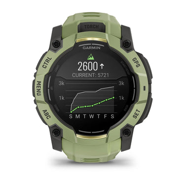 Garmin Instinct 3 - 50 mm Outdoor GPS Smartwatch, AMOLED, Fern Green w/ Fern Green Band