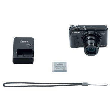 Canon PowerShot SX740 HS 20.3MP 4K Camera (Black) w/ 64GB Card + Camera Case