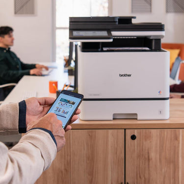 Brother Business Color Laser All-in-One Printer with Duplex Print, Scan