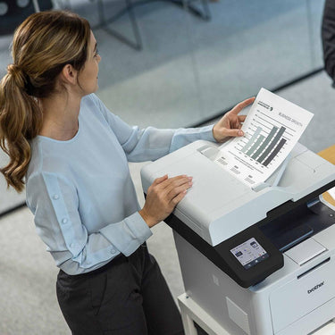 Brother Business Monochrome Laser All-in-One Printer w/ Print Like A Pro Bundle