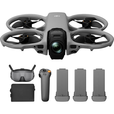 DJI Avata 360 Motion Fly More Combo with Drone, Goggles N3, 3 Batteries