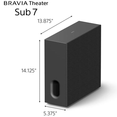 Sony SA-SW7 BRAVIA Theatre Sub 7 100W Additional Wireless Subwoofer