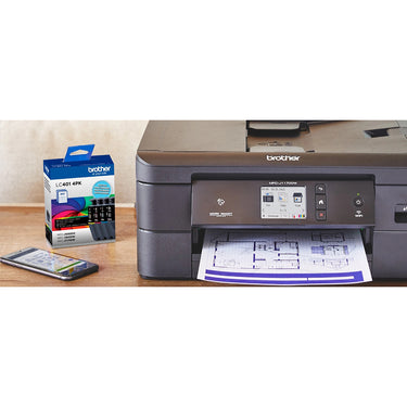 Brother Genuine LC4014PKS Standard Yield 4-Pack Color Ink Cartridges