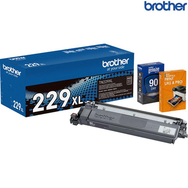 Brother Genuine High Yield Toner Cartridge Black with Deco Essentials Guide