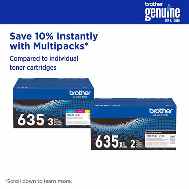 Brother Genuine Super High Yield Toner Cartridge Black + Deco Essentials Guide