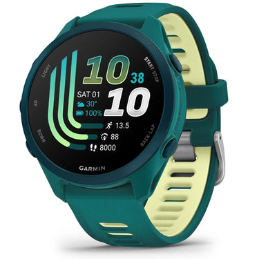 Garmin Forerunner 170 Music GPS Running Smartwatch, Teal Green/Citron