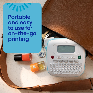 Brother P-Touch PT-N20 Personal Desktop Label Maker + Btag Label Tape Bundle