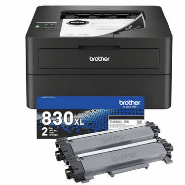 Brother SOHO Laser Printer with High-Yield Toner Black Twin Pack