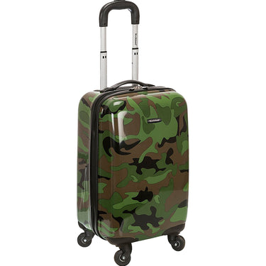 Rockland Safari Hardside 20" Spinner Wheel Carry-On Luggage, Camo (F191)