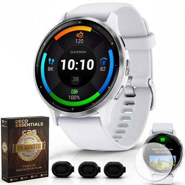 Garmin Venu 3 Health and Fitness GPS Smartwatch (45mm) + 2 Year Protection Pack