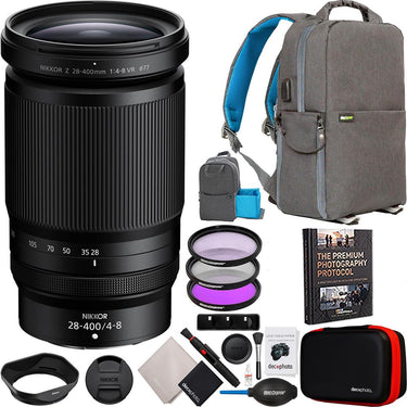 Nikon NIKKOR Z 28-400mm f/4-8 VR Full Frame Lens for Z-Mount Mirrorless 20125 Bundle