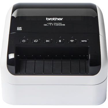Brother Wide Format Wireless Monochrome Label Printer with Labels and Guidebook