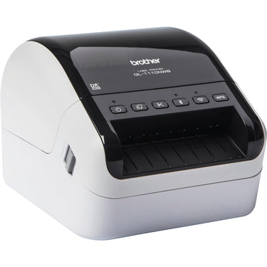 Brother Wide Format Wireless Monochrome Label Printer with Labels and Guidebook