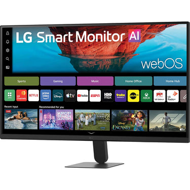 LG 32U701SB 32-Inch 4K UHD Smart Monitor with webOS 26, Black