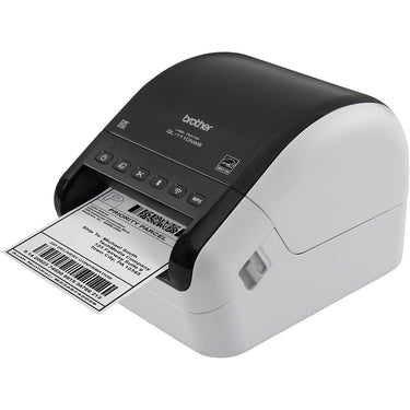 Brother Wide Format Wireless Monochrome Label Printer w/ Deco Essentials Guide Bundle