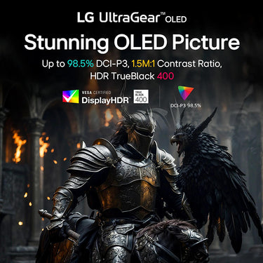 LG 45" UltraGear OLED WQHD 240Hz 800R Curved Gaming Monitor with webOS - Open Box