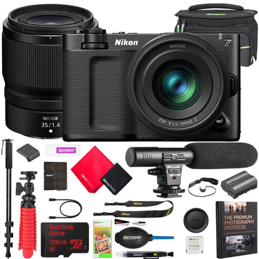 Nikon ZR Cinema Camera 6K Full-Frame + 35mm Content Creator Bundle