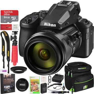 Nikon COOLPIX P950 Compact Digital Camera with 83x Optical Zoom Lens Pro Bundle