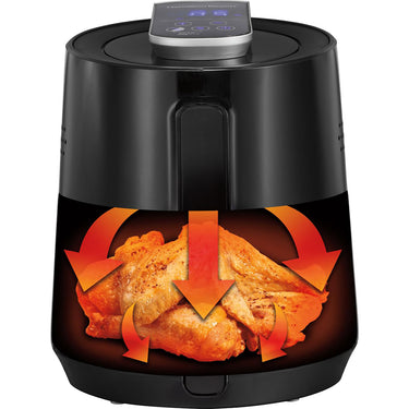 Hamilton Beach 3.7 Quart/3.5 Liter Digital Air Fryer, Black (35050)