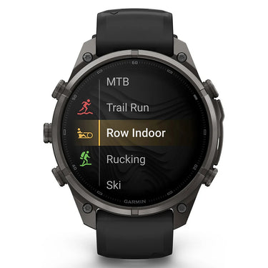 Garmin fenix 9 Pro inReach 47 mm DLC Titanium with Gray Band + Essential Bundle