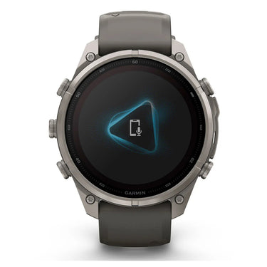 Garmin fenix 9 Pro Solar, 47mm Titanium with Silicone Band +Essential Protection Bundle