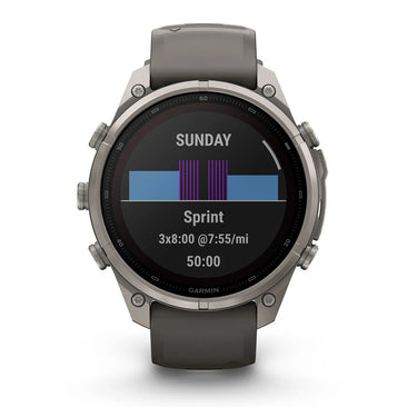 Garmin fenix 9 Pro Solar, 47mm Titanium with Silicone Band +Essential Protection Bundle