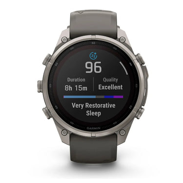 Garmin fenix 9 Pro Solar, 47mm Titanium with Silicone Band +Essential Protection Bundle