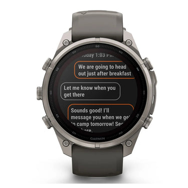 Garmin fenix 9 Pro inReach, Solar, 47mm Titanium + Essential Protection Bundle