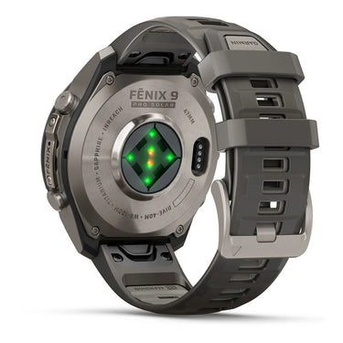 Garmin fenix 9 Pro inReach, Solar, 47mm Titanium + Essential Protection Bundle