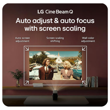 LG CineBeam Q PU600U 4K UHD Smart Portable Laser Projector - 2026
