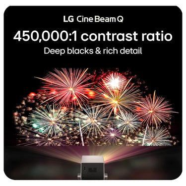 LG CineBeam Q PU600U 4K UHD Smart Portable Laser Projector - 2026