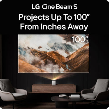 LG CineBeam S PU615U 4K UHD Ultra Short Throw Smart Triple Laser Projector