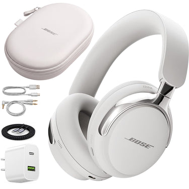 Bose QuietComfort Ultra Headphones 2nd Gen Over-Ear Wireless Power Bundle