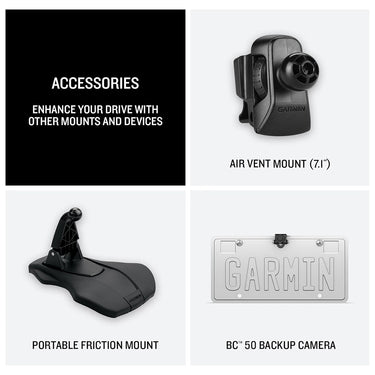 Garmin Drive (8.8") GPS Navigator with Deco Gear Case & Multifunction Car Socket