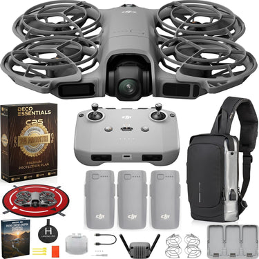 DJI Neo 2 Drone Fly More Combo 4K Camera + Extended Warranty Accessory Kit Bundle