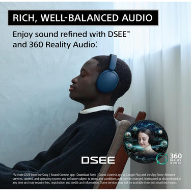 Sony Wireless Noise Cancelling Headphone, Black WHCH730N/B